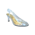 Mutin Lucite Sling Back