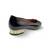 Azzi Black Pearl Heel Ballet Flat