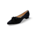 72241 Black Suede Flat