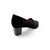 72342 Black Suede Pump