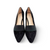 72342 Black Suede Pump