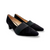 72342 Black Suede Pump