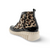 Josie Black/Cheetah High Top Wedge