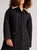444148 Noland Black Quilted Coat