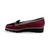 Mina Burgundy Black Loafer