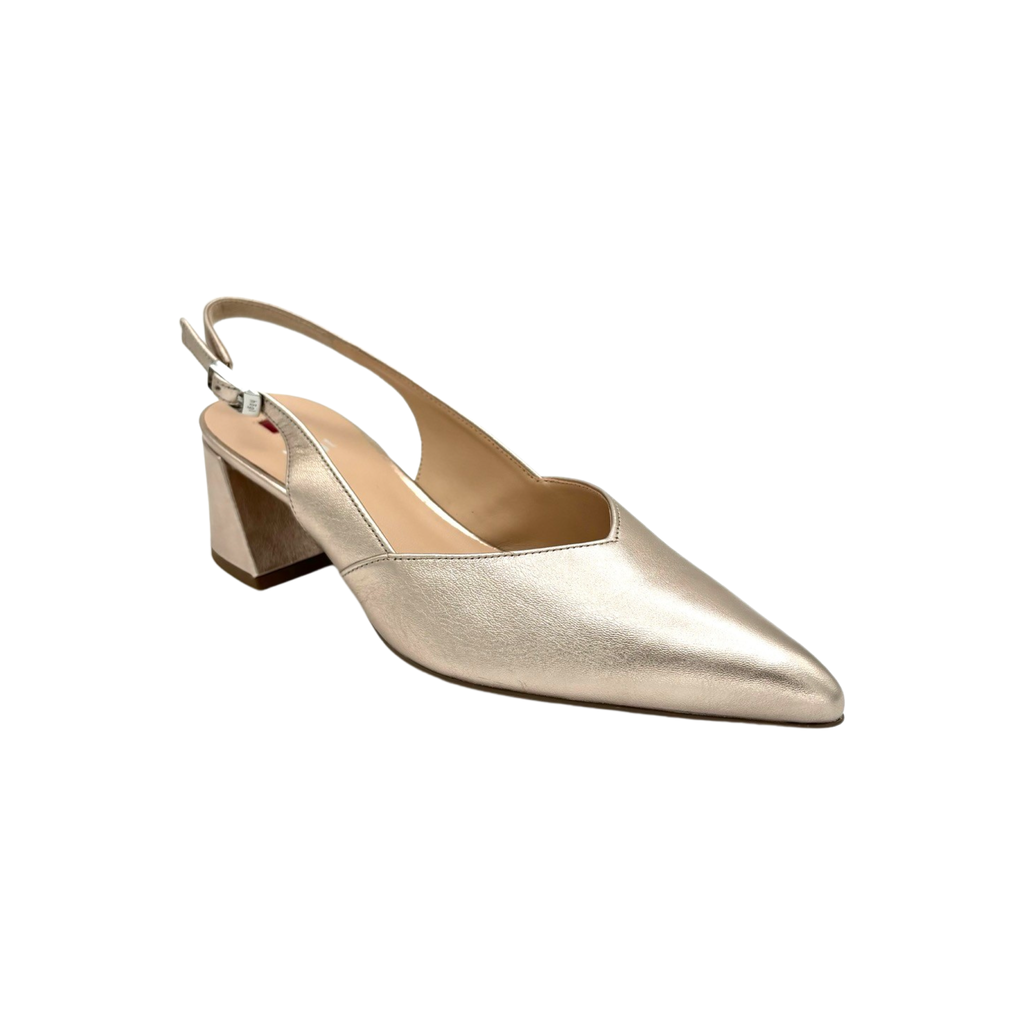 104611 Champagne Sling Back Pump