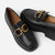 F-Luma Leather Demi-Wedge Loafer