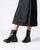G7006 Black Wedge Ankle Boot
