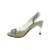 Muri Gold/Lucite Sling Back