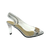 Muri Gold/Lucite Sling Back