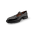 B9140 Black T-Strap Flat