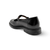 B9140 Black T-Strap Flat