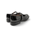 B9140 Black T-Strap Flat