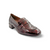 C5020 Brown Patent Croc Loafer