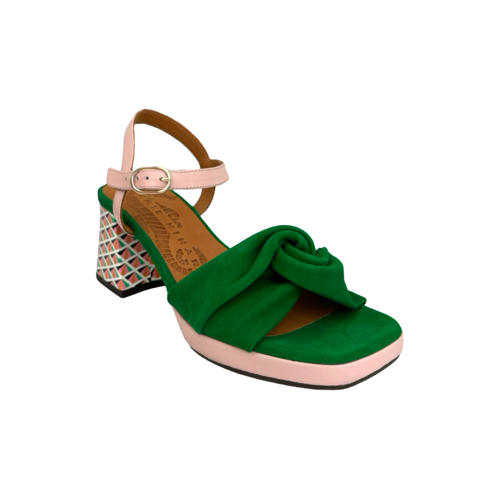 GELIA Green/Pink Sandal