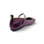 A86101 Plum Mary-Jane Ballet Flat