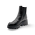 G7006 Black Wedge Ankle Boot