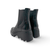 G7006 Black Wedge Ankle Boot