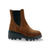 G7006 Brown Wedge Ankle Boot