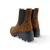 G7006 Brown Wedge Ankle Boot