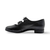Gifth Black Leather Flat