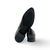 Gifth Black Leather Flat