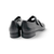 Gifth Black Leather Flat