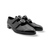 Gifth Black Leather Flat