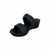 Rabia Black Wedge Slide