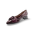 HI254198 Sahara Maroon Bow Heel