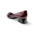 HI254198 Sahara Maroon Bow Heel