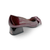 HI254198 Sahara Maroon Bow Heel