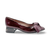 HI254198 Sahara Maroon Bow Heel