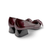HI254198 Sahara Maroon Bow Heel