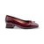 HI253466 Aruba Maroon Ballerina Heel