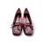 HI253466 Aruba Maroon Ballerina Heel