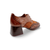 BHI253579 Milan Brown Lace up Spat