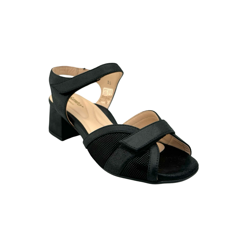 240031 Black Adjustable Sandal