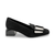 5982 Black Pewter Loafer Heel