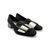 5982 Black Pewter Loafer Heel