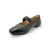 Delicato Black Mary-Jane Flat