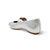 Delicato Silver Crystal Buckle Mary-Jane