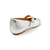 Delicato Silver Crystal Buckle Mary-Jane