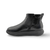IQ- Comf Black Leather Ankle Boot