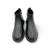 IQ- Comf Black Leather Ankle Boot