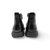IQ- Comf Black Leather Ankle Boot