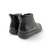 IQ- Comf Black Leather Ankle Boot
