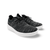 Super-Q Black/Silver Knit Laced Sneaker