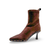 28607 Brown Stretch Ankle Boot