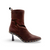 28607 Brown Stretch Ankle Boot